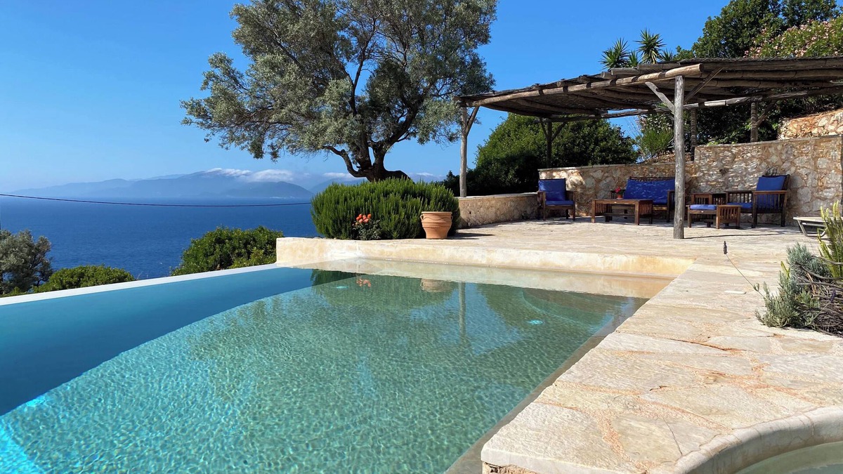 Sivota Villa | Villa Anatoli - Luxury seafront villa with private infinity pool