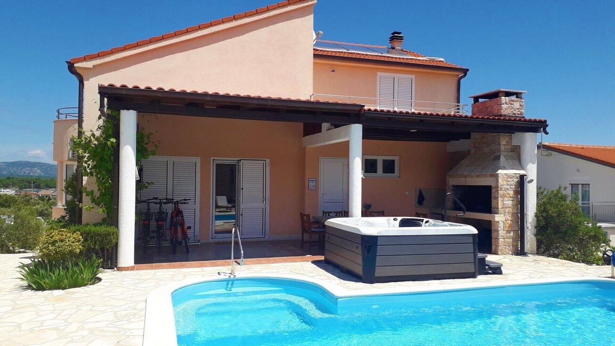 Murter Villa | Villa Anfiteatro Adriatico with Pool