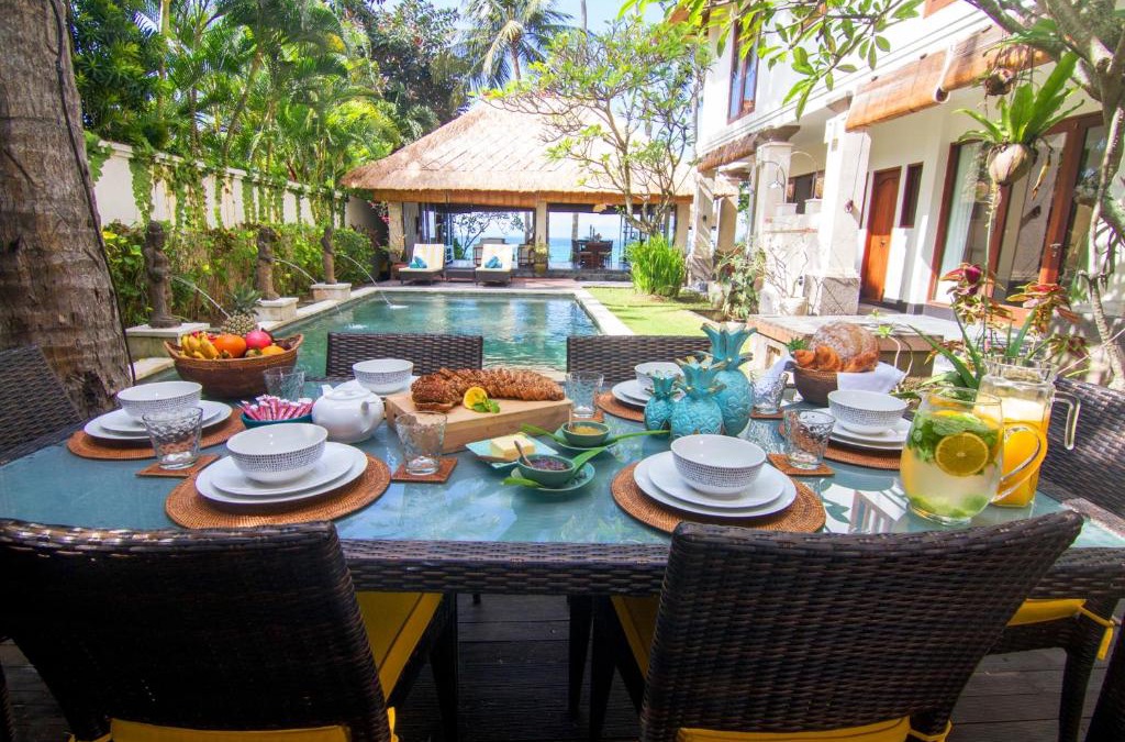Candi Dasa Villa | Villa Anjani - Oceanfront Villa, With Private Garden and Cook - Candidasa