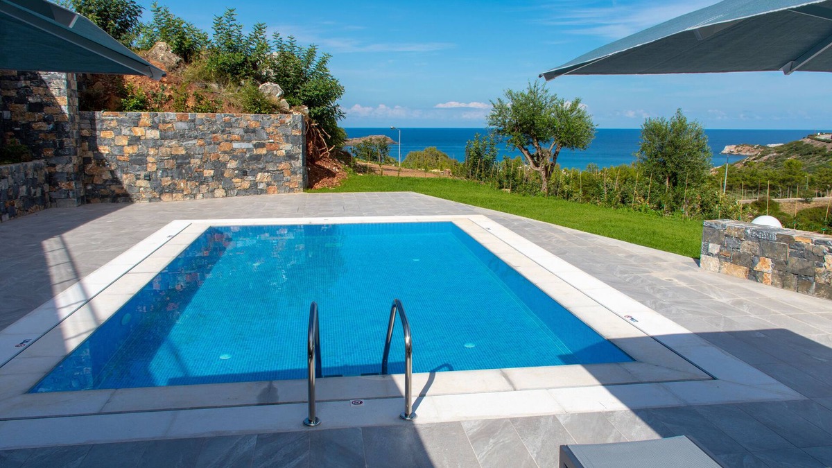 Vlichada Villa | Villa Aqua, Brand New Luxury Villa, Seaview with Private Pool