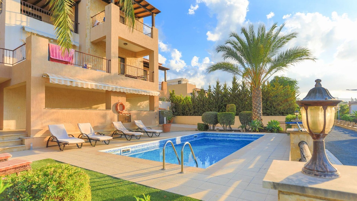 Latsi Villa | Villa Arbanassi Latchi, beach, pool, A/C, WiFi, garden, views