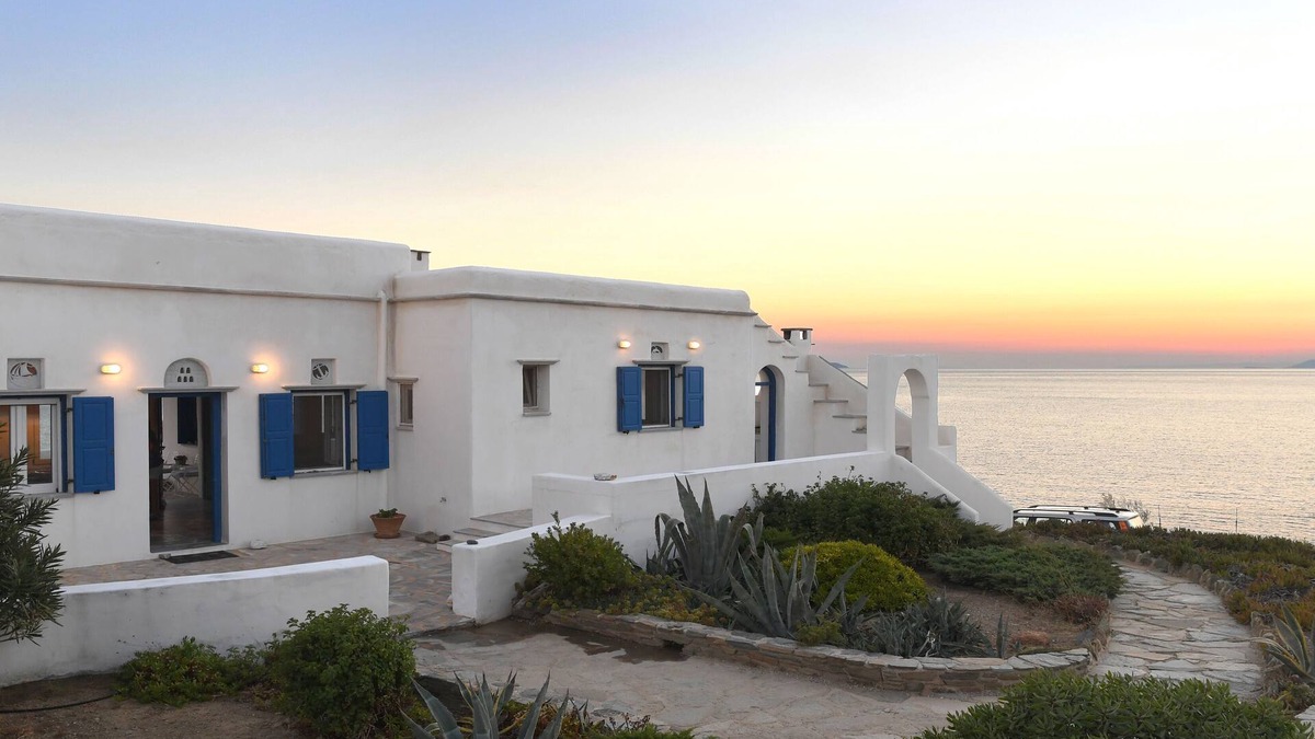 Tinos Villa | Villa Areti, Beach front villa