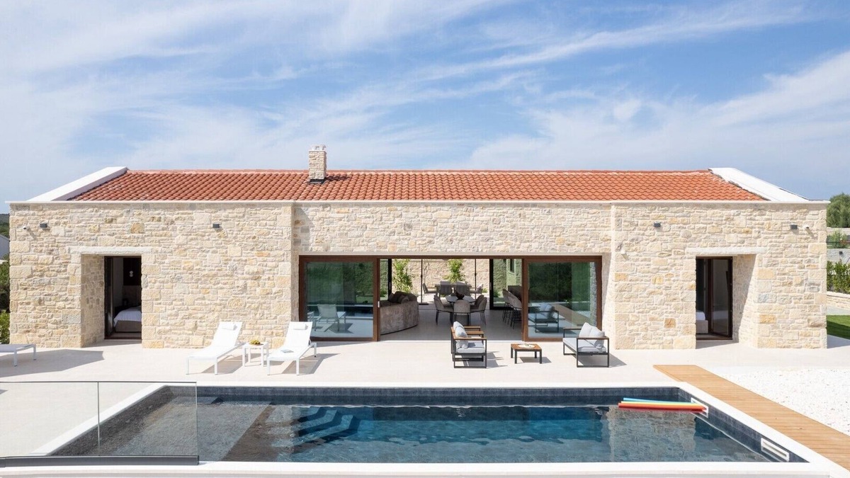 Sikovo Villa | Villa Aria Dalmatica heated pool jacuzzi sauna bbq