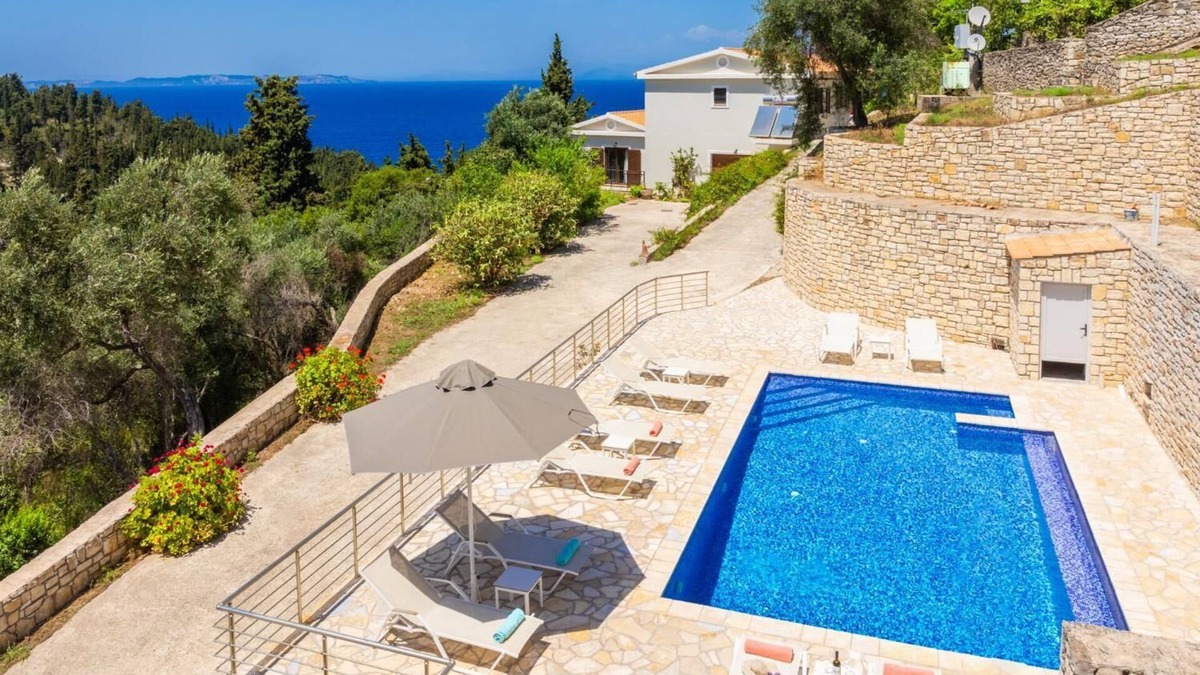 Lakka Villa | Villa Ariadne - Five Bedroom Villa, Sleeps 10