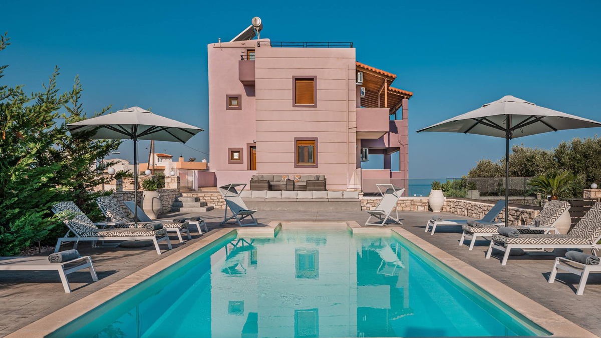 Margarites Villa | Villa Aris, a serene Villa with 3BRs, with private outdoor Pool & BBQ area.