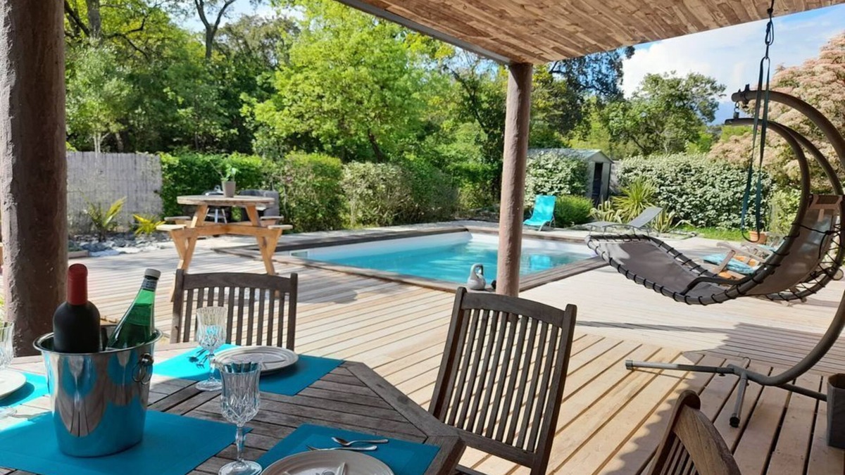 Morta Villa | Villa Avec Piscine, au Calme . A 5minutes de la Plage . Animaux Acceptés