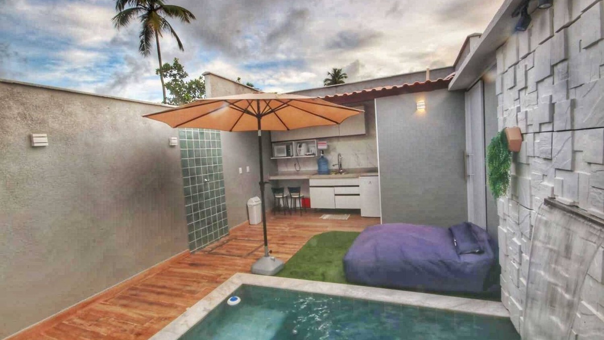 Barreira do Boqueirao House | Villa Beija-flor 1 - Casa Alexa com Piscina Privativa em Japaratinga