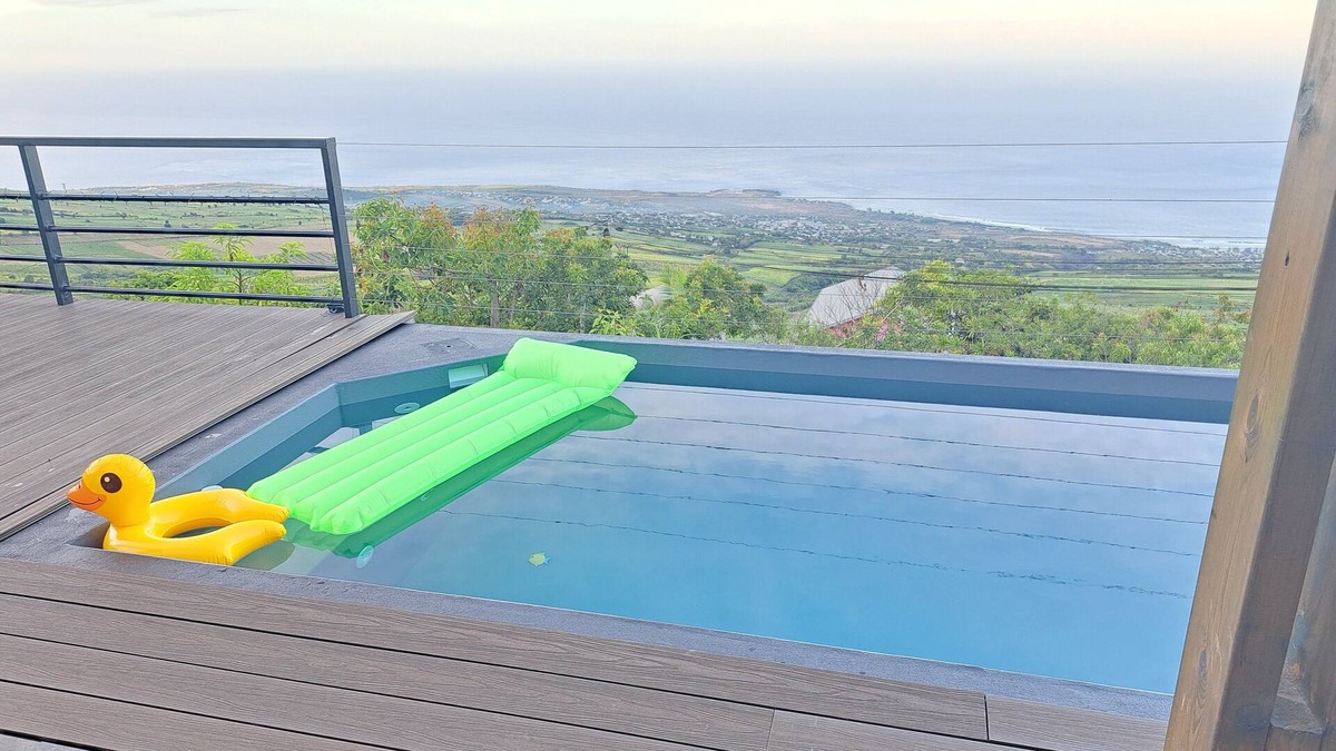 Saint-Leu Villa | Villa Bellevue in the heights of Saint Leu: breathtaking views