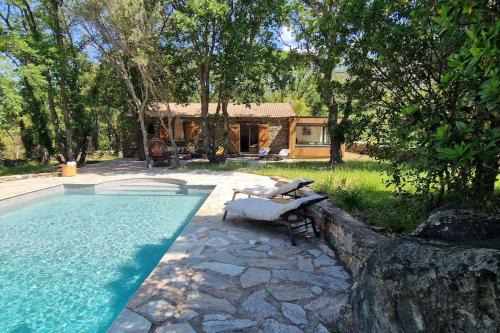Barbaggio Villa | Villa Bergerie Baracco Argia, piscine, maquis et tradition corse pour 6 personnes