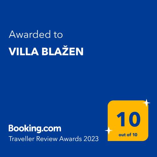 Bogomolje Villa | VILLA BLAŽEN