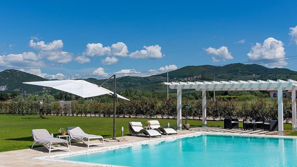 Monsummano Terme Villa | Villa Bona Dea: A bright two-story villa surrounded by the greenery, with Free WI-FI.