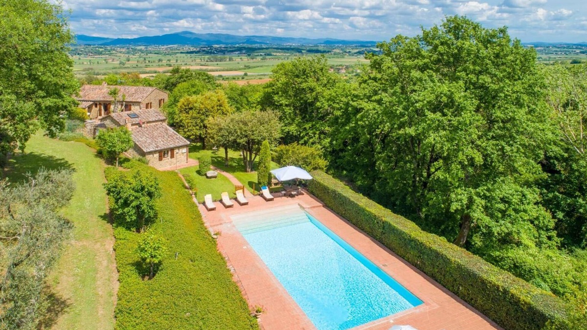 Sinalunga Villa | Villa Bramasole Large Private Pool, WiFi