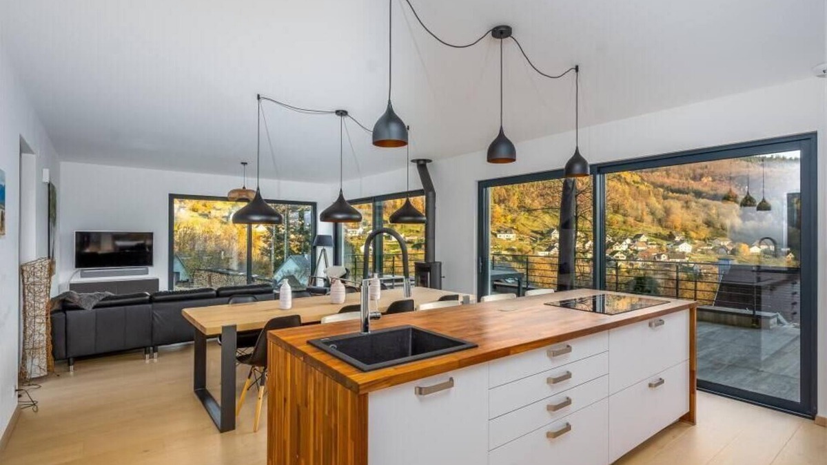 Saint-Amarin Villa | Villa Calme Avec Vue, 3 Chambres, 2 Sdb, Salle de Sport, Terrasses, Proche ski