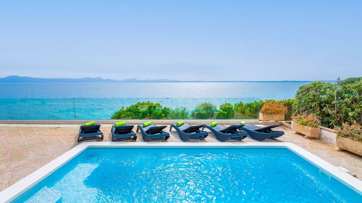 Alcanada Villa | VILLA CAN TORRENS - Villa with private pool with sea views in Alcanada and Free WiFi