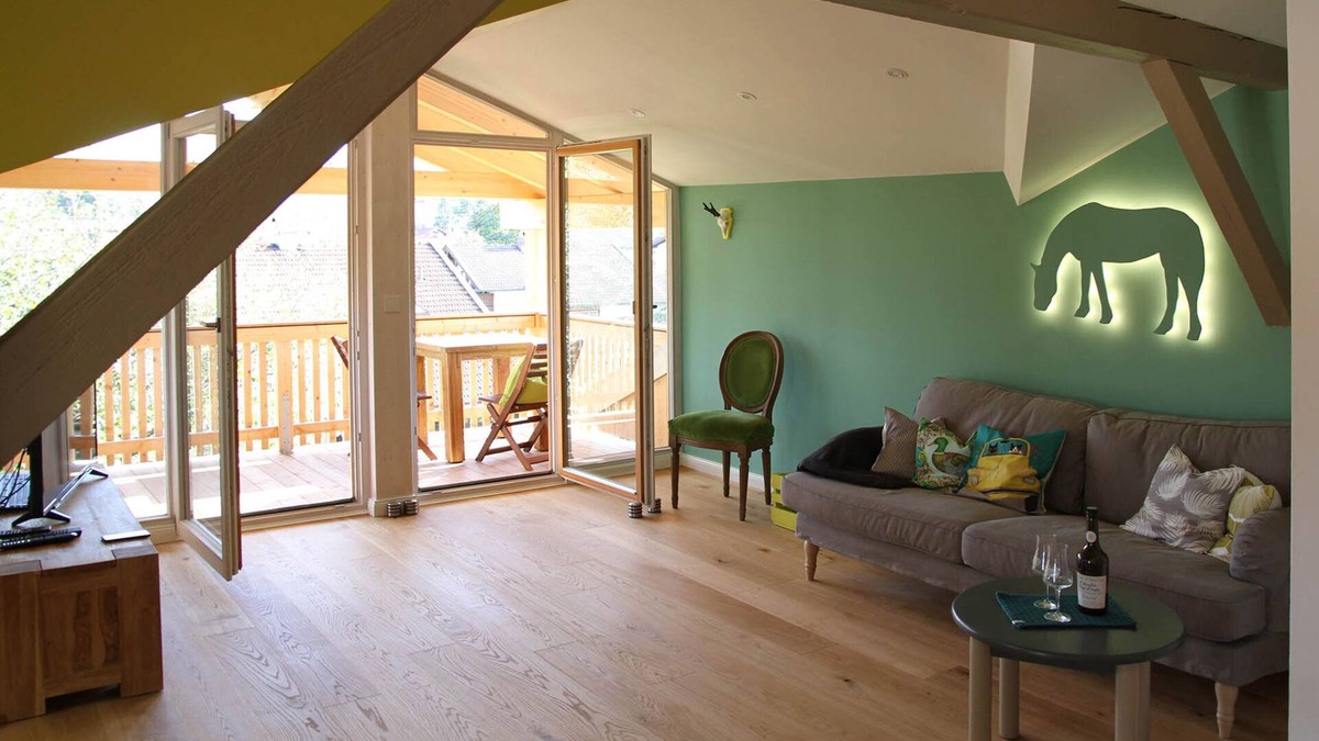 Grassau Apartment | Villa carefree suite in newly built attic