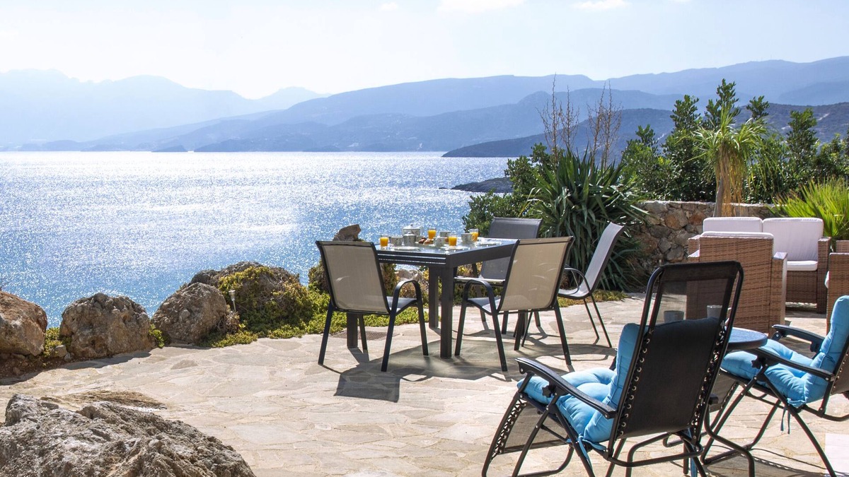 Almyros Apartment | Villa Celeste, breathtaking sea view. Luxury part-villa above Almyros Beach