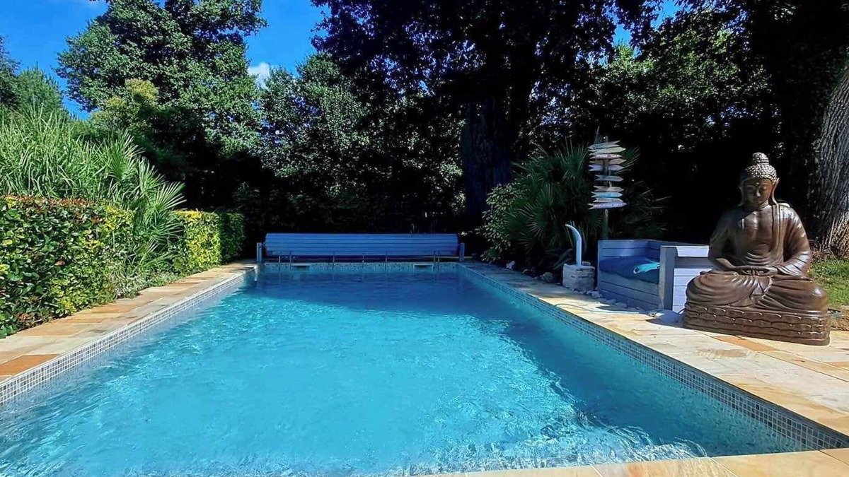 Saint-Magne Villa | Villa Chênaie des lagunes private spa & pool
