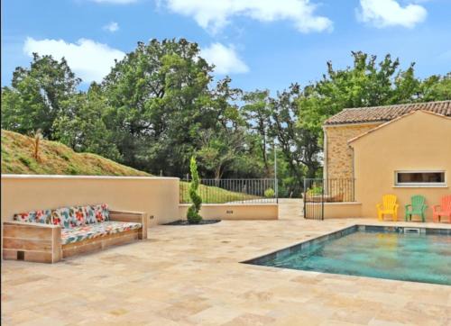 Divajeu Villa | Villa charmante à Divajeu avec piscine privée