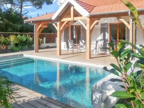 Soulac-sur-Mer Villa | Villa charmante à Soulac-sur-Mer avec piscine privée