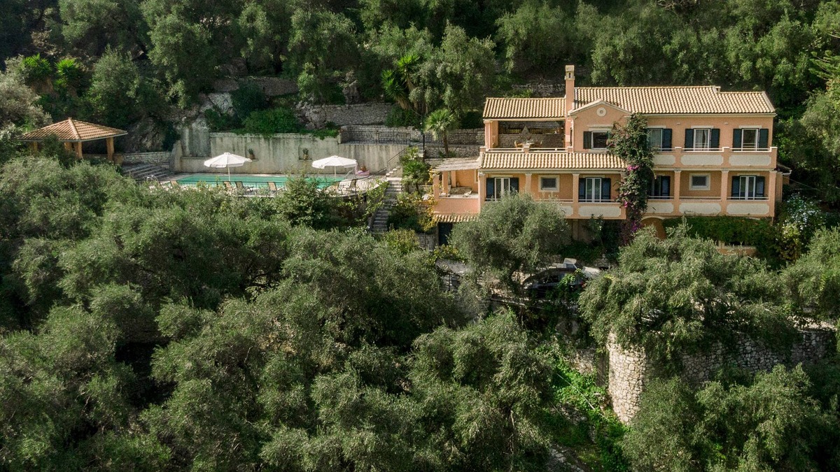 Katavolos Villa | Villa Christina. Large Private Pool And Sea Views in kaminaki, North East Corfu