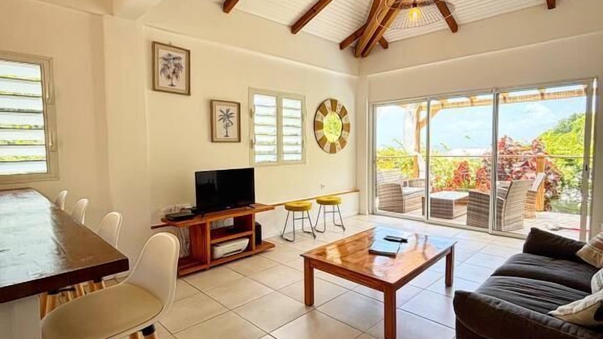 Le Marin Villa | Villa Claragane: private pool, sea & forest view, ideal for 4 travelers.