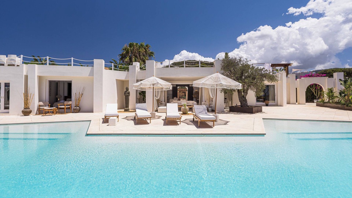 Sant Josep de sa Talaia Villa | Villa con Puesta de sol y Bajada al mar en Ibiza
