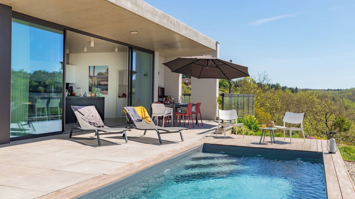 Vieille-Toulouse Villa | Villa Contemporaine au Calme dans la nature Private pool - 15 min Toulouse