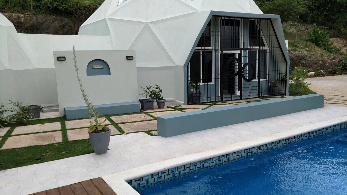 Runaway Bay Villa | Villa Cupola Is An Exquisitely Designed 5 B/R Geodesic Dome With A Private Pool.