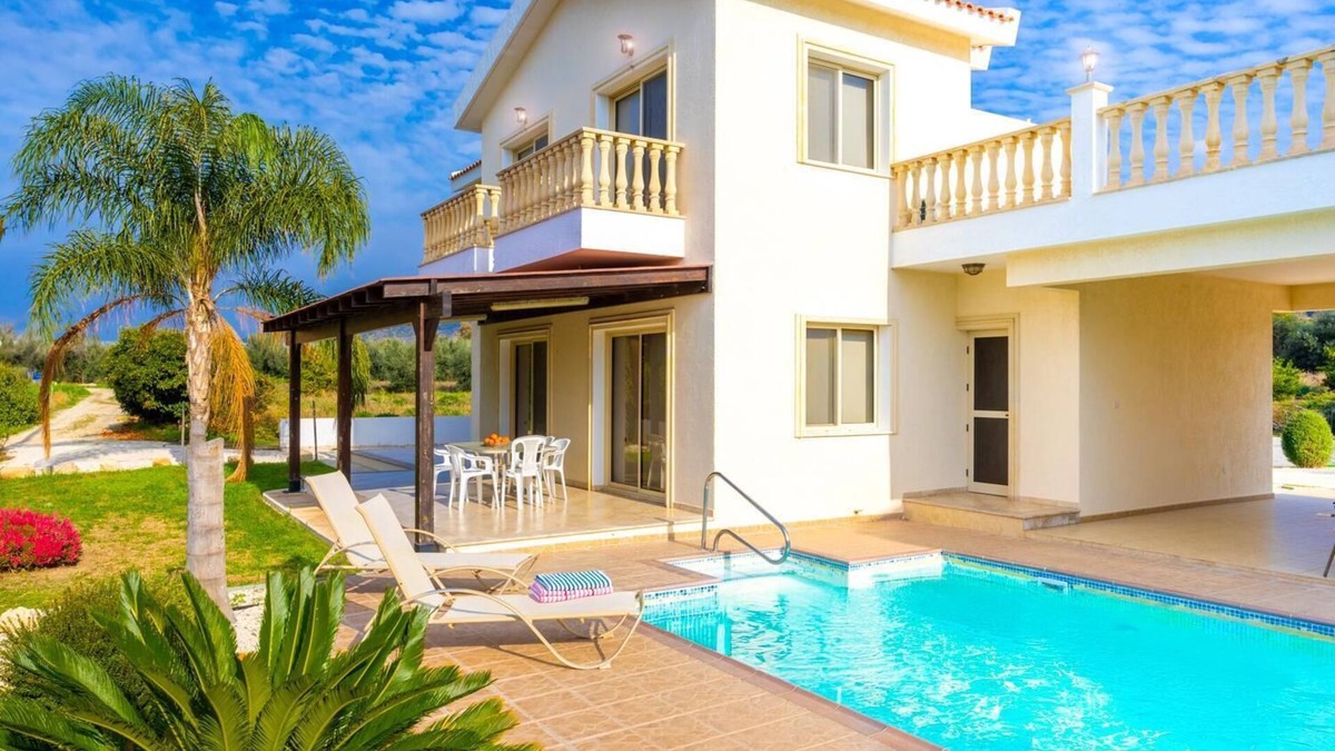 Ayia Marina Chrysochous Villa | Villa Clementina - Four Bedroom Villa, Sleeps 9