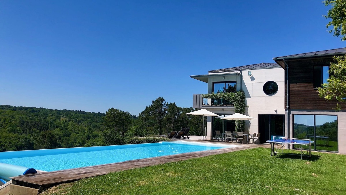 Cazats Villa | Villa D'architecte Dans UN Petit Coin DE Paradis 45 KM de Bordeaux