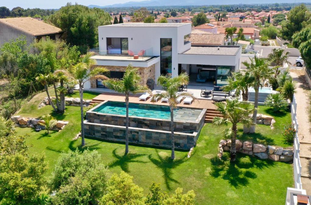 Saint-Nazaire Villa | Villa d’exception avec piscine à débordement - vue panoramique