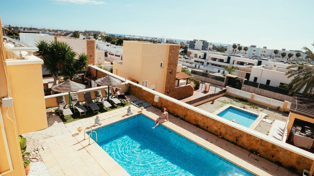 Almerimar Villa | Villa Dahi Almerimar with Private Pool, Bar, Barbeque and Panoramic Sea Views