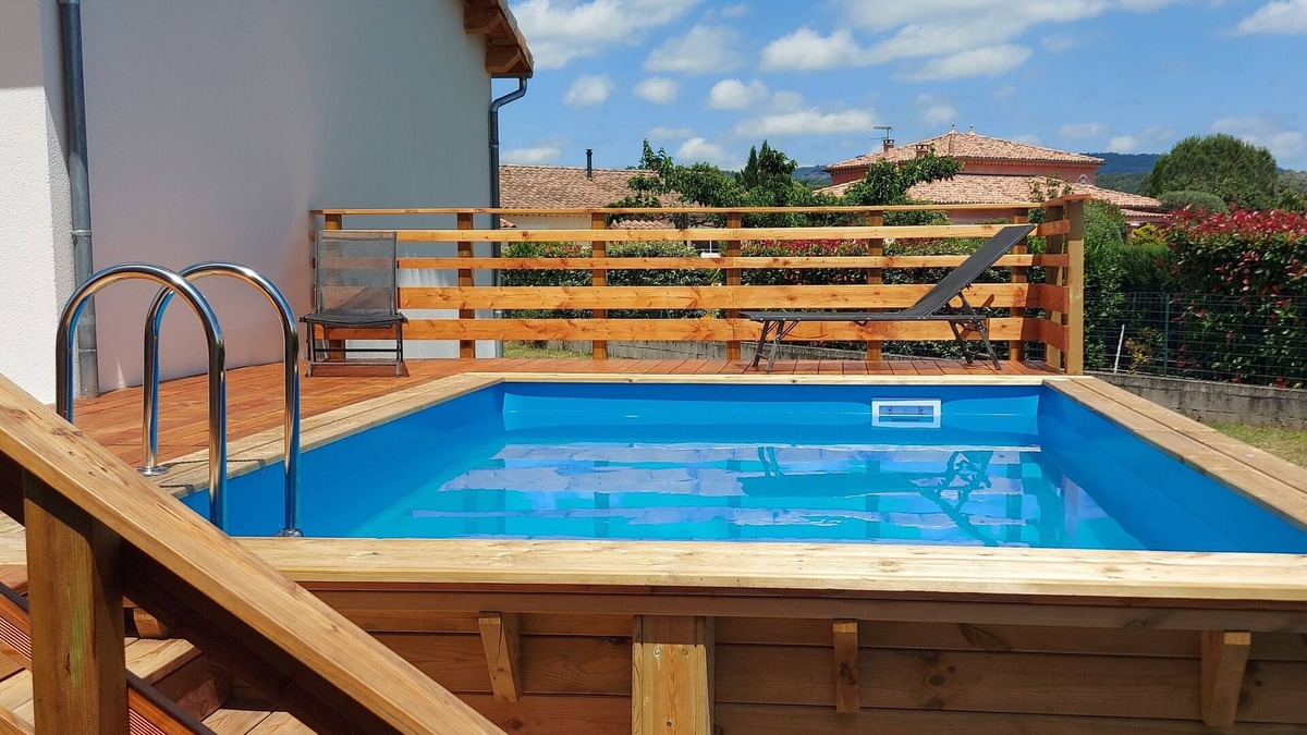 Lavilledieu Villa | Villa Dans Village sud Ardéche Avec Piscine Privée