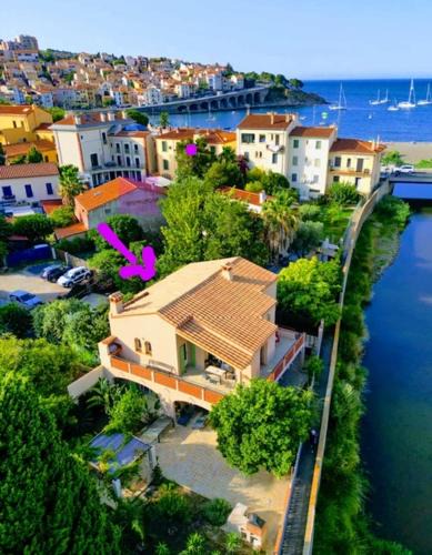 Banyuls-sur-Mer Villa | Villa de charme à 1 minute de la plage à pied