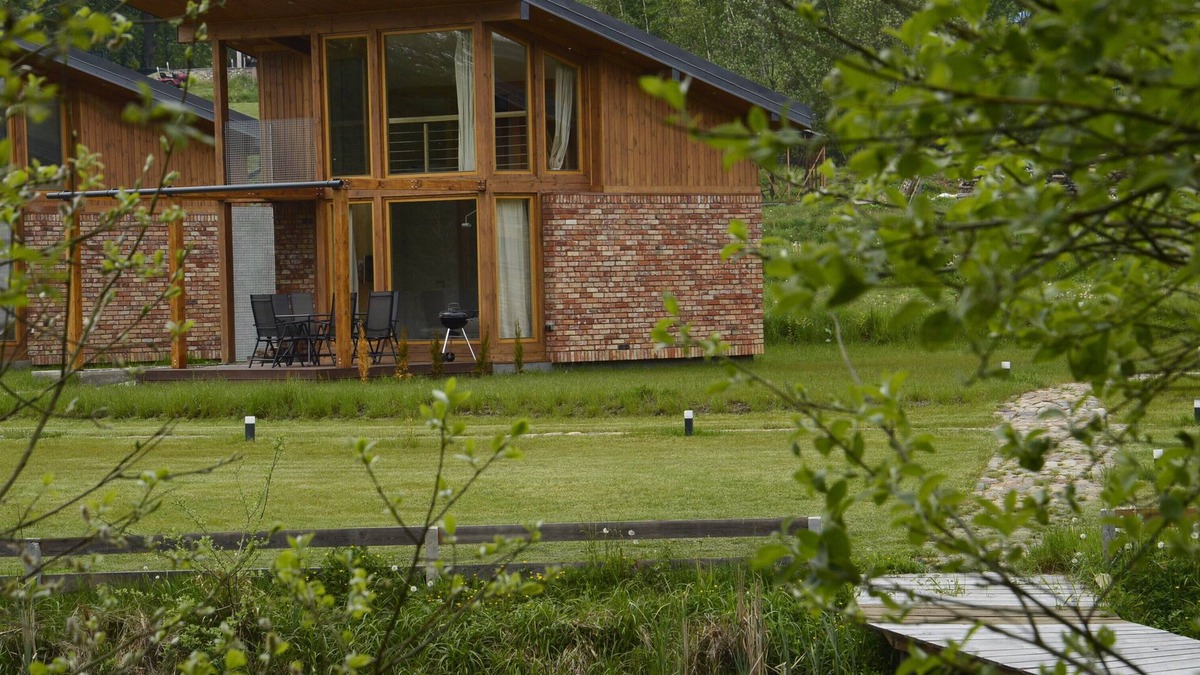 gmina Polanow Cottage | Villa De Lux White &pool