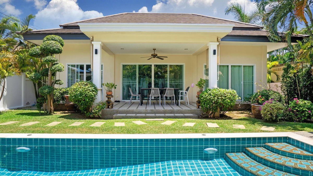 Ban Saiyuan Villa | VILLA de LUXE GRANDE PISCINE PRIVEE-GRAND JARDIN-2 CH-4/5P