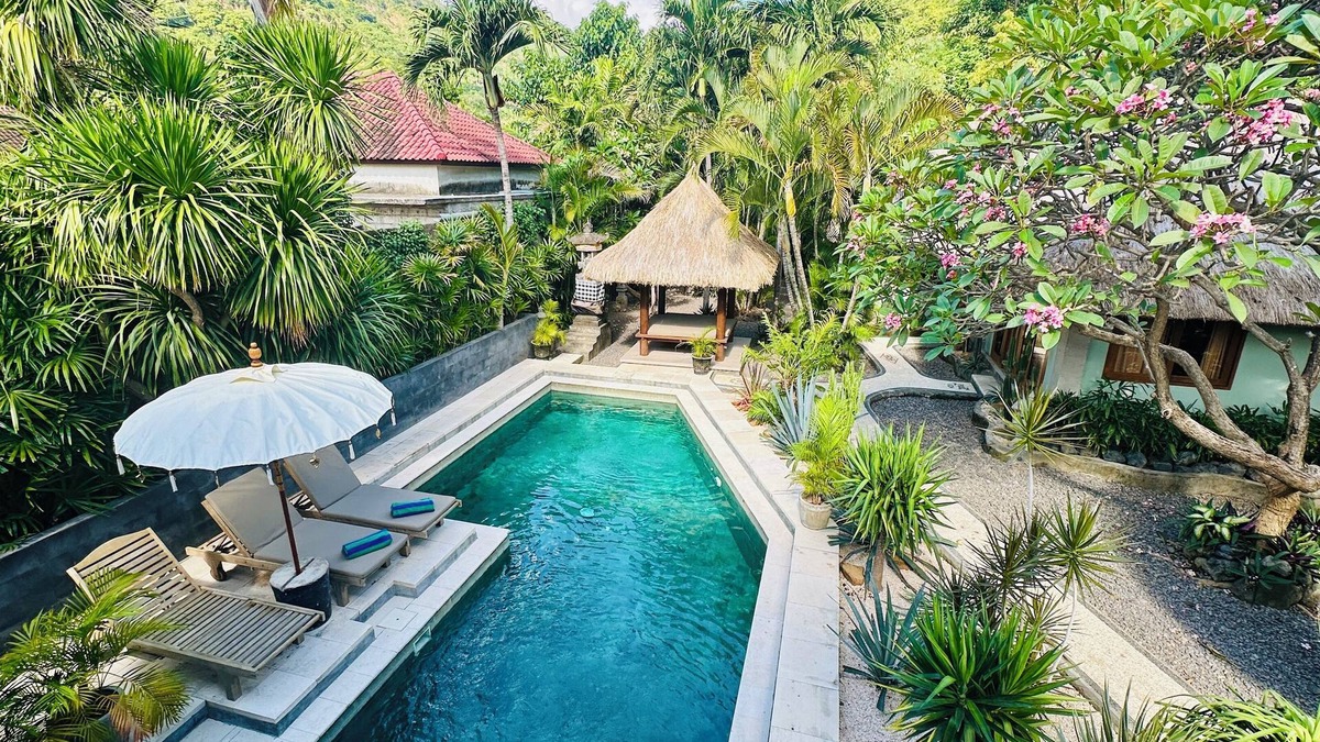 Amed Villa | Villa del Mar, Amed, Bali, Traditional Seaside Balinese 3-bedroom Villa in Amed