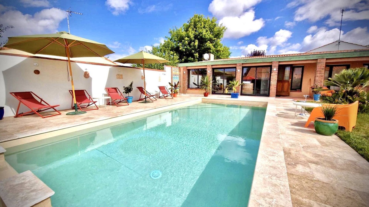 Olonne-sur-Mer Villa | Villa Des Plages- Piscine et spa privatifs-14pers