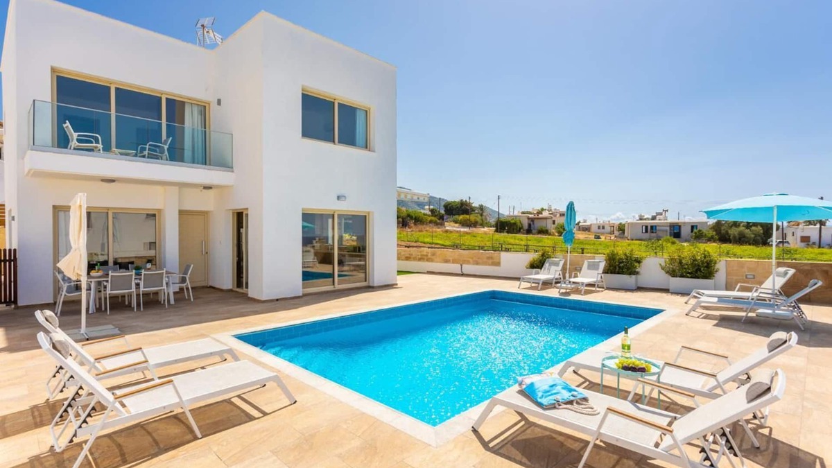 Pomos Villa | Villa Diana Seaside - Four Bedroom Villa, Sleeps 8