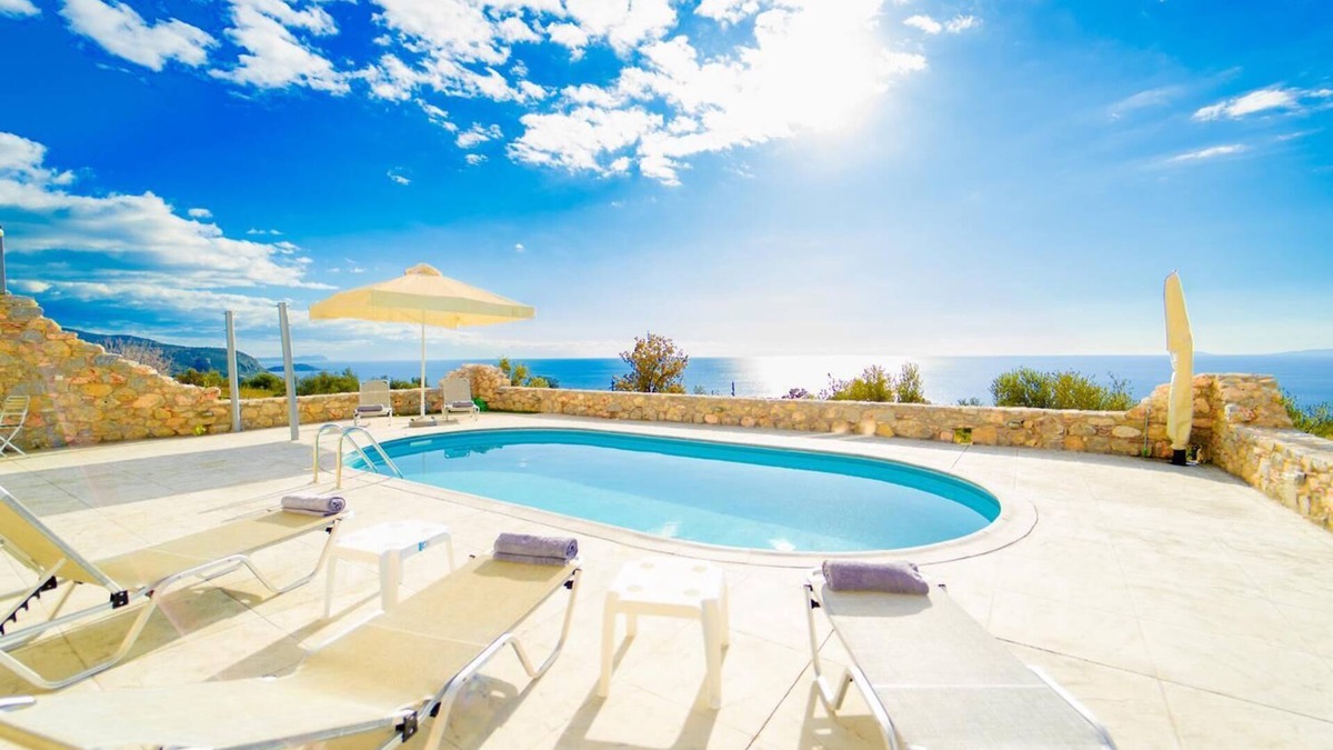 Lefktron Villa | Villa Dioni Thio - Two Bedroom Villa, Sleeps 5
