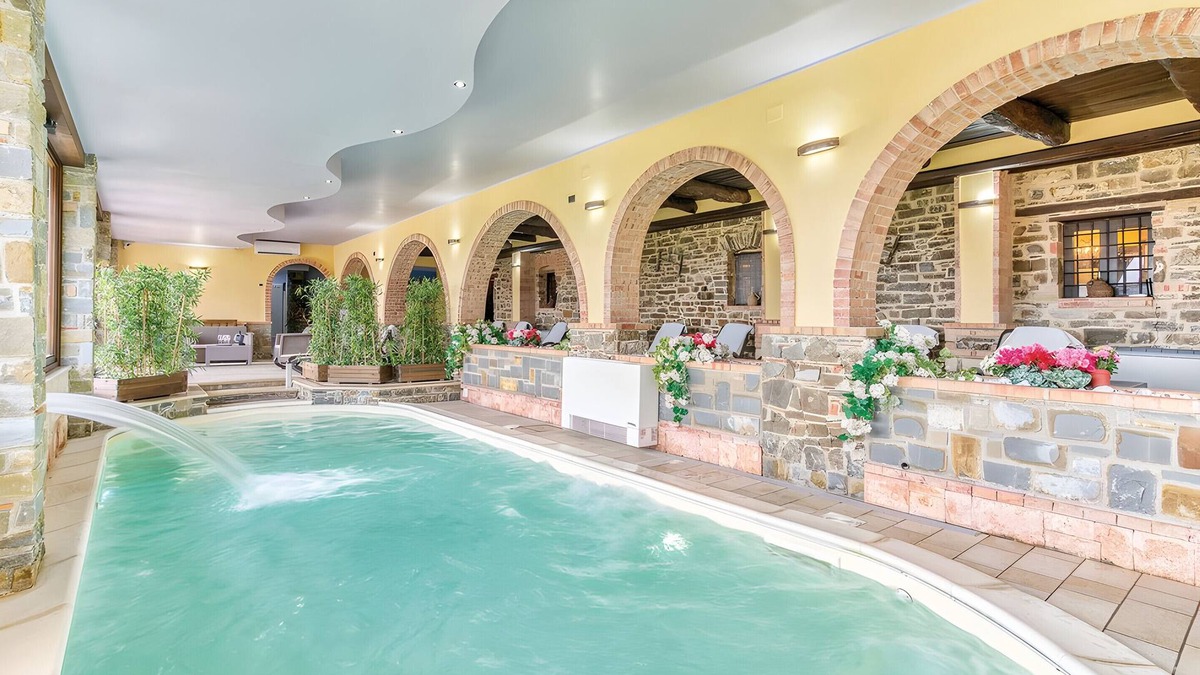 Stella Cilento Villa | Villa 'Don Elio Con Spa Privata' with Mountain View, Wi-Fi and Air Conditioning