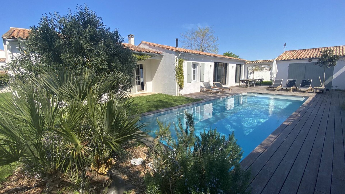 La Couarde-sur-Mer Villa | Villa du Peu des Hommes : New villa with swimming pool for 8 people
