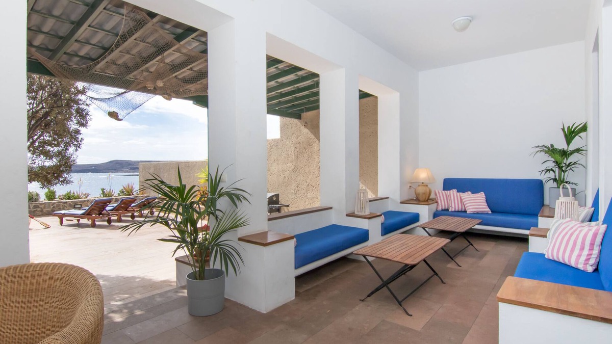 Poris de Abona Villa | Villa el Olivo - A first line retreat with direct beach access