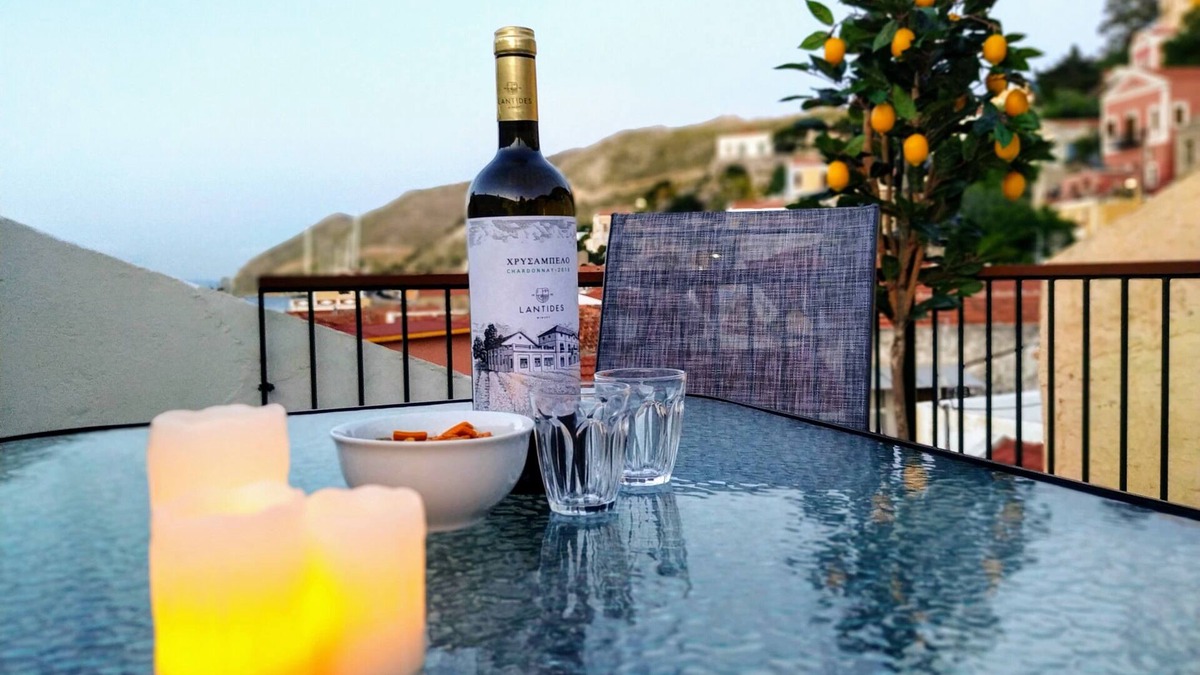 Symi Villa | Villa Elion : Remarkable View, Greek Hospitality, All the Comforts,Private Home