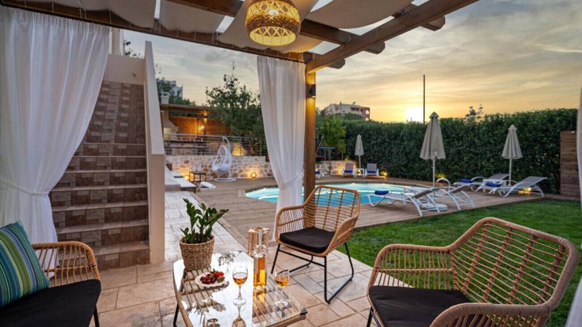 Gerani Villa | Villa Ellovos - Private Pool Near the Beach