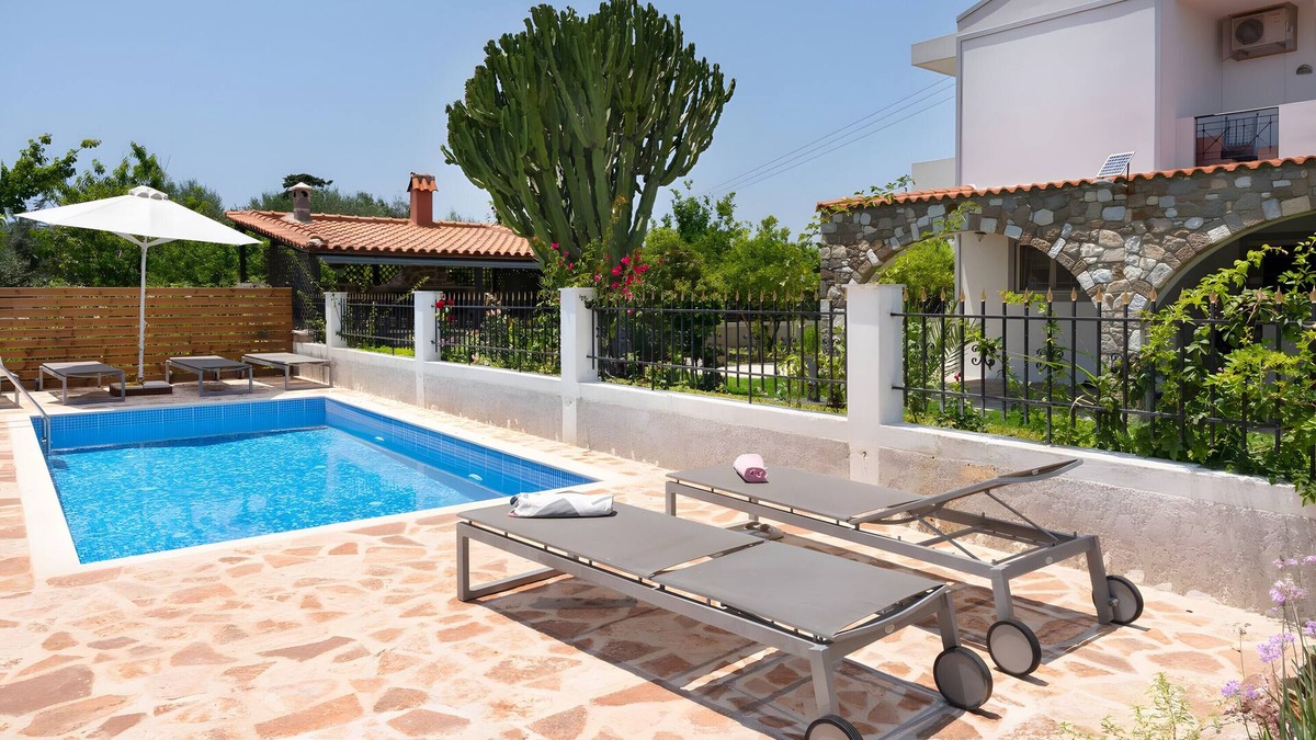 Antimachia Villa | Villa 'Elysian' with Private Pool, Wi-Fi and Air Conditioning