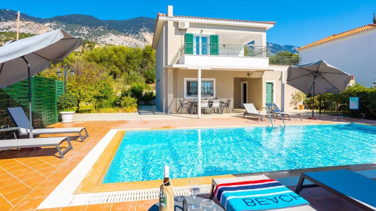 Mousata Villa | Villa Erasmia - Three Bedroom Villa, Sleeps 7