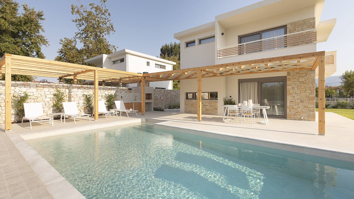 Leptokaria Villa | Villa " Eros" located in the magnificent "White Nest Complex"