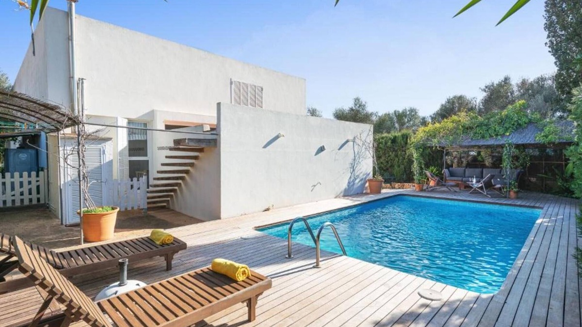 Sa Rapita Villa | Villa 'Es Tancat' with Sea View, Private Pool and Wi-Fi