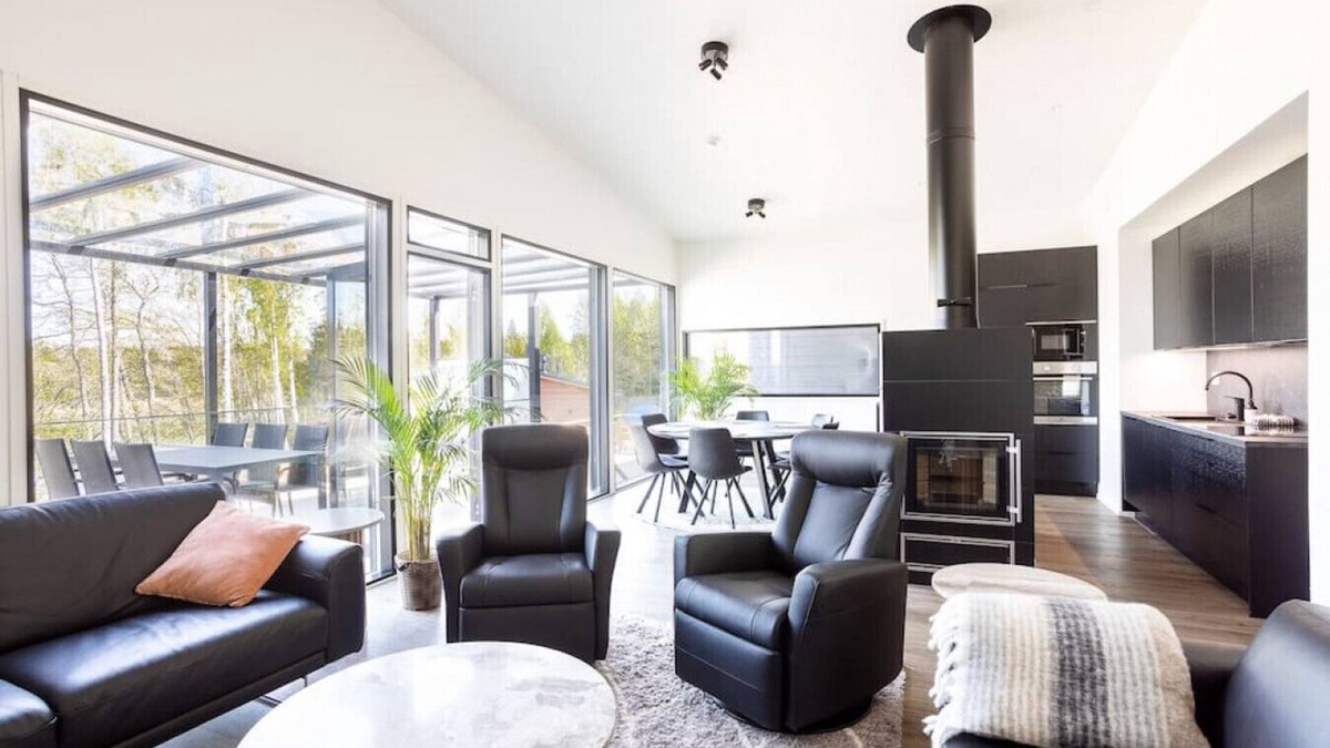 Porvoo House | Villa Eslahti - Seafront/Jacuzzi